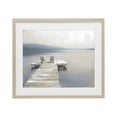 thumbnail image 1 of Stupell Industries Traditional Adirondack Chairs on Pier Birch Framed Print Under Glass, 21 x 17, by Kim Curinga, 1 of 8