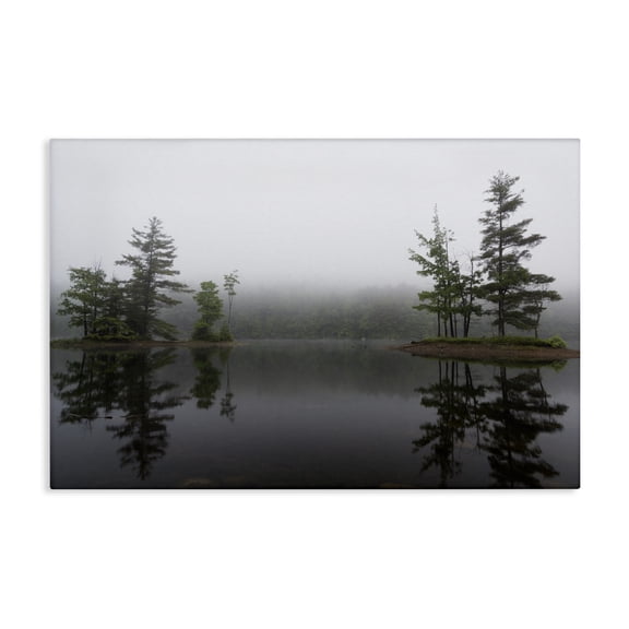 Stupell Industries Adirondack Lake Reflections Canvas Wall Art, design by James Rodewald