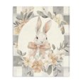thumbnail image 1 of Stupell Industries Cottage Adorable Bunny in Wreath Canvas Art, 30 x 40, by Creative Studio, 1 of 8