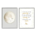 thumbnail image 1 of Stupell Industries Adorable I Love You Moon Quote Illustration Graphic Art Gray Framed Art Print Wall Art Set of 2, 16x20, by House Fenway, 1 of 5