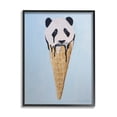 thumbnail image 1 of Stupell Industries Adorable Panda Bear Ice Cream Waffle Cone , 16 x 20, Design by Coco de Paris, 1 of 5