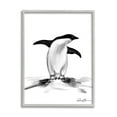 thumbnail image 1 of Stupell Industries Adorable Penguin On Snow Mound Arctic Tuxedo Bird, 11 x 14, Designed by Daphne Polselli, 1 of 7