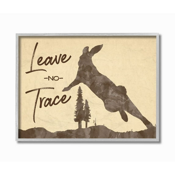 Stupell Industries Adventure Awaits Moose Animal Forest Brown Textured Design Framed Wall Art by The Saturday Evening Post