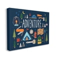 thumbnail image 1 of Stupell Industries Adventure Sentiment Outdoor Camping Necessities Typography Painting Gallery Wrapped Canvas Art Print Wall Art, 36 x 48, 1 of 6