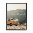thumbnail image 1 of Stupell Industries Adventures Fill Your Soul Sentiments Vintage Iconic Van Framed Wall Art Design by Susan Ball, 11" x 14", Black Framed, 1 of 8