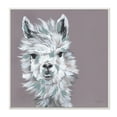 thumbnail image 1 of Stupell Industries Adventurous Llama Breezy White Haired Alpaca Wise Glance,12 x 12, Design by Michele Norman, 1 of 5