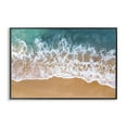 thumbnail image 1 of Stupell Industries Aerial Beach Foam Landscape & Nature Photography Black Framed Art Print Wall Art, 30 x 20, 1 of 2