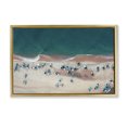 thumbnail image 1 of Stupell Industries Aerial Boats on Shore Nautical & Beach Photography Gold Floater Framed Canvas Art Print Wall Art, 25 x 17, 1 of 10