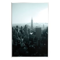 Stupell Industries Aerial City View Urban Skyscraper Photograph Unframed Art Print Wall Art, Design by Aledanda
