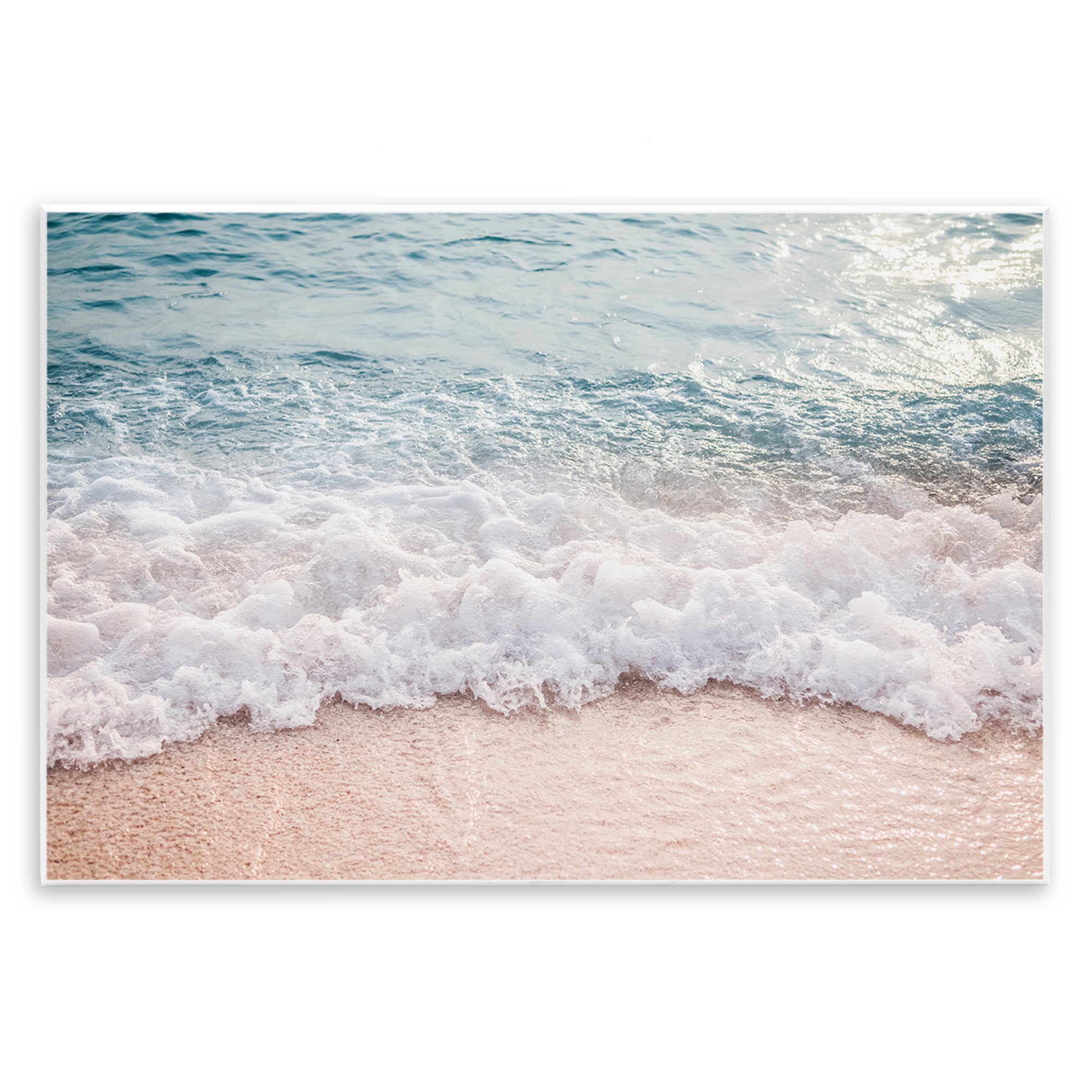 Stupell Industries Aerial Ocean Foam Landscape & Nature Photography ...