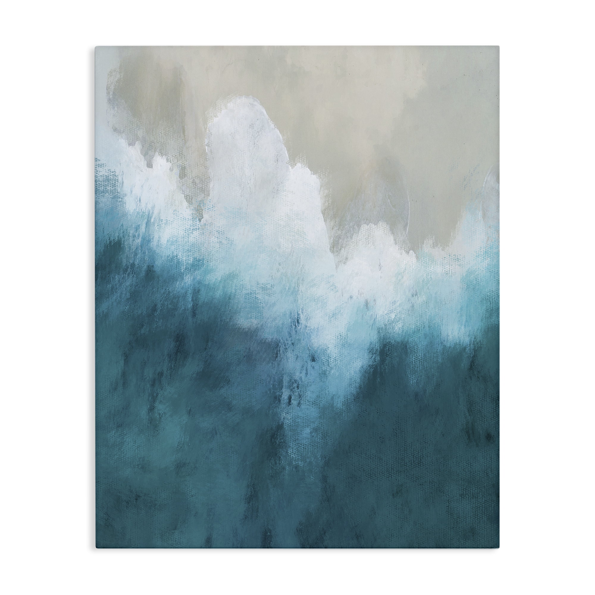 Stupell Industries Aerial Tide Abstraction Canvas Wall Art, design by Denise Brown
