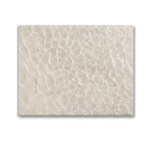 Stupell Industries Aerial View Beach Ripples Landscape Painting Gallery Wrapped Canvas Art Print Wall Art, 20 x 16