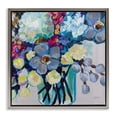 thumbnail image 1 of Stupell Industries Affectionate Flower Bouquet Gray Framed Floater Canvas Wall Art design by Jeanette Vertentes, 25 x 25, 1 of 9