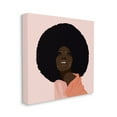 thumbnail image 1 of Stupell Industries African American Woman Wearing Pink Glam Fashion Beauty & Fashion Painting Gallery Wrapped Canvas Print Wall Art, 36 x 36, 1 of 6