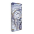 thumbnail image 1 of Stupell Industries Agate Crystal Pattern Gold Purple Abstract Design Canvas Wall Art by Danielle Carson, 1 of 5
