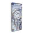 thumbnail image 1 of Stupell Industries Agate Crystal Pattern Gold Purple Abstract Design Canvas Wall Art by Danielle Carson, 1 of 5
