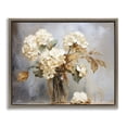 thumbnail image 1 of Stupell Industries Aged With Grace Hydrangeas Brown Framed Floater Canvas Wall Art design by LSR Creative Studio, 17 x 21, 1 of 9