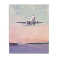 thumbnail image 1 of Stupell Industries Contemporary Airplane Takeoff into Pastel Skies Canvas Art, 16 x 20, by The Prints Vibe, 1 of 8