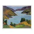 thumbnail image 1 of Stupell Industries Akaroa Sound Landscape White Framed Giclee Art design by Jenny Wantuch, 11 x 14, 1 of 8