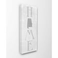 thumbnail image 1 of Stupell Industries Alabama Home State Map Grey Textured Word Design Canvas Wall Art by Daphne Polselli, 1 of 3