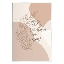 Stupell Industries All We Have Is Now Botanical & Floral Painting Unframed Art Print Wall Art, 10 x 15