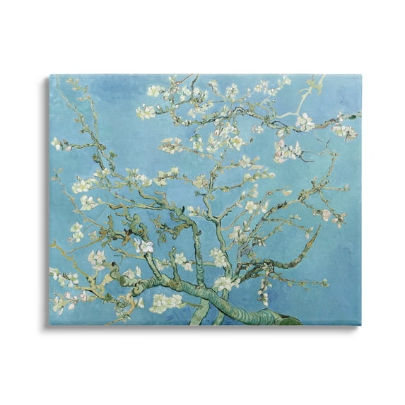 Stupell Industries Almond Blossoms Vincent van Gogh Classic Tree Blossom Painting Painting Gallery Wrapped Canvas Print Wall Art, Design by one1000paintings