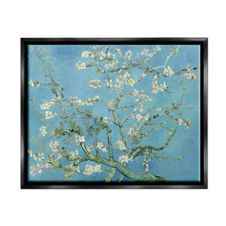 Van Gogh Almond Blossoms : Dark Teal Tissue Paper