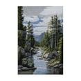 thumbnail image 1 of Stupell Industries Alone In The Stream Canvas Wall Art design by Bill Saunders, 24 x 16, 1 of 7