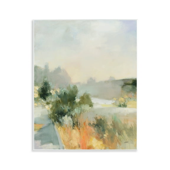 Stupell Industries Along The Path Landscape Landscape & Nature Painting Unframed Art Print Wall Art, 11 x 14
