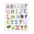 thumbnail image 1 of Stupell Industries Contemporary Alphabet Shapes with Animals Canvas Art, 16 x 20, by Carla Daly, 1 of 8