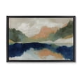 thumbnail image 1 of Stupell Industries Southwestern Alpine Autumn Lake Reflection Black Floating Frame Canvas Art, 25 x 17, by Chromatic Storm Studio, 1 of 8