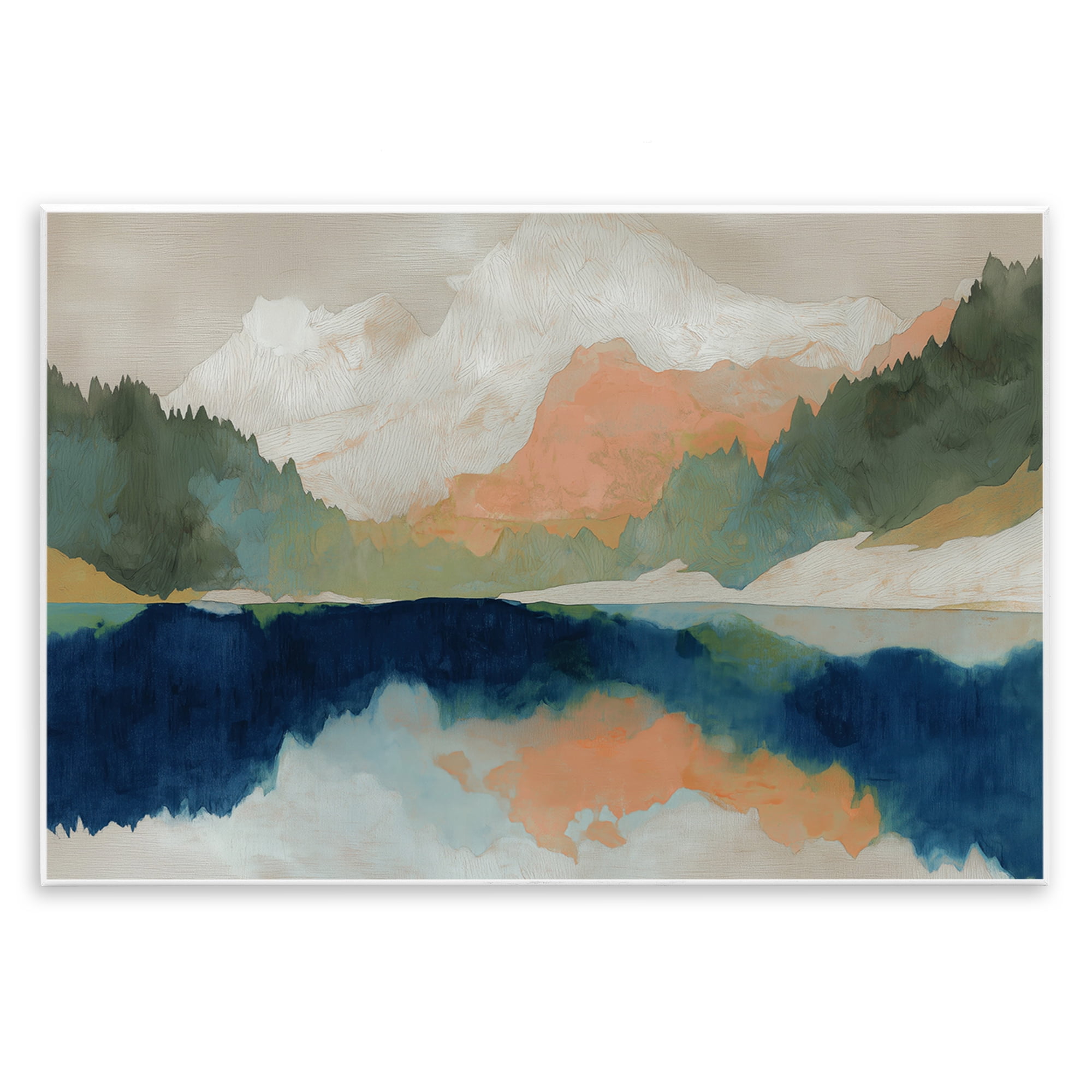Stupell Industries Alpine Autumn Lake Reflection Wall Plaque Art, design by Chromatic Storm Studio
