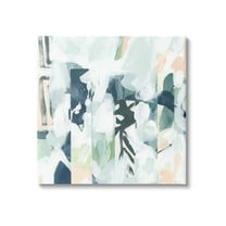 Stupell Industries Alternating Abstract Shapes Composition Painting Gallery Wrapped Canvas Print Wall Art, Design by June Erica Vess