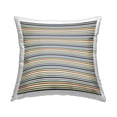 thumbnail image 1 of Stupell Industries Alternating Muted Stripes Pattern Printed Throw Pillow Design by Amy Brinkman, 1 of 6