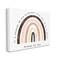 thumbnail image 1 of Stupell Industries Always Be You Phrase Inspirational Diversity Rainbow Typography Painting Gallery Wrapped Canvas Art Print Wall Art, 16 x 20, 1 of 6