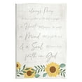thumbnail image 1 of Stupell Industries Always Pray Religious Faith Proverb Sunflower Blossoms Graphic Art Unframed Art Print Wall Art, Design by Natalie Carpentieri, 1 of 5