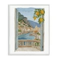 thumbnail image 1 of Stupell Industries Amalfi Coast Architecture Architecture Painting White Framed Art Print Wall Art, 11 x 14, 1 of 8