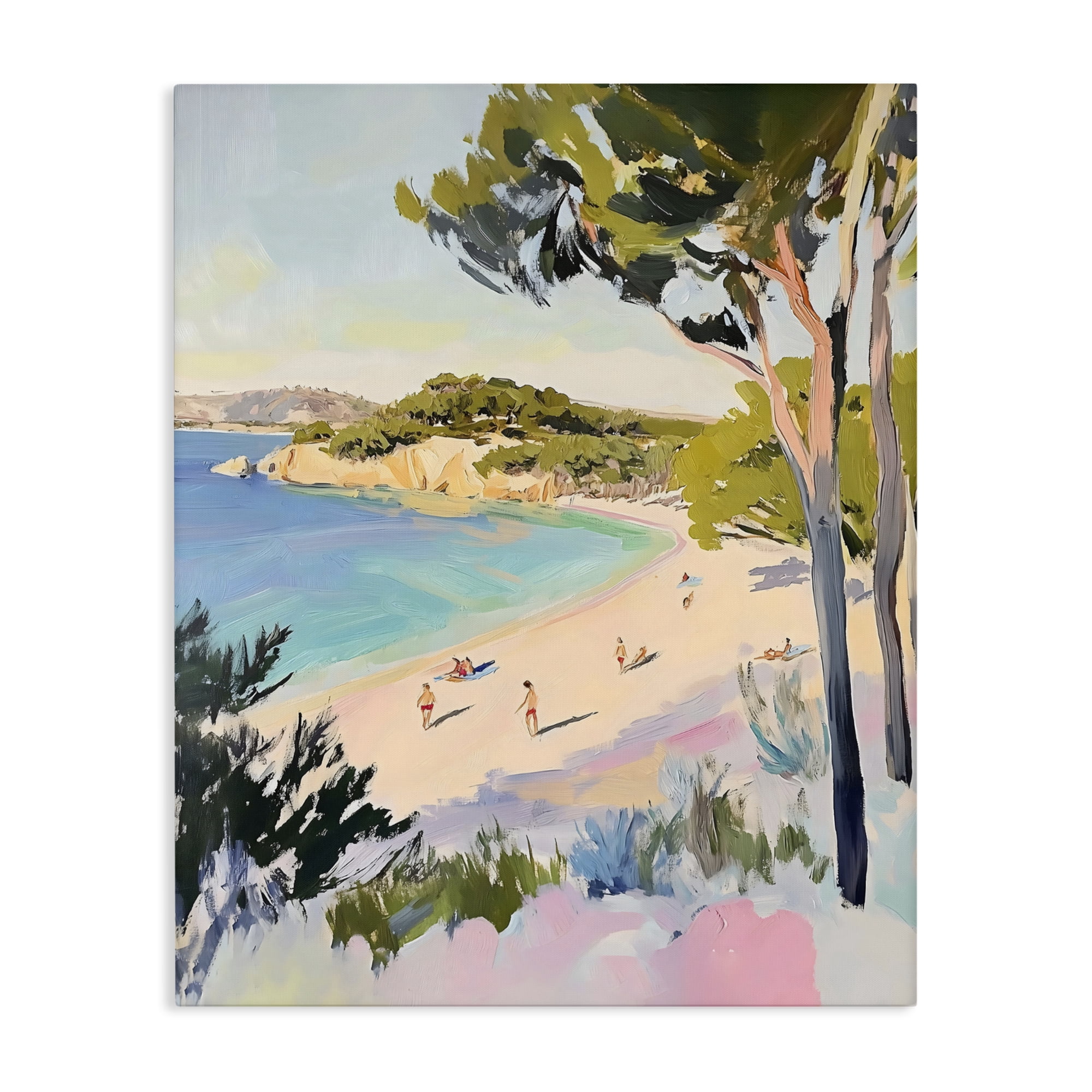 Stupell Industries Amalfi Coast Beach Escape Canvas Wall Art, design by The Prints Vibe