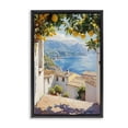 thumbnail image 1 of Stupell Industries French Country Amalfi Coast Lemon Overhang Black Floating Frame Canvas Art, 17 x 25, by LSR Design Studio, 1 of 8