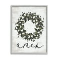 thumbnail image 1 of Stupell Industries Amen Country Wreath Botanical & Floral Painting Gray Framed Art Print Wall Art, 24 x 30, 1 of 9
