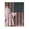 thumbnail image 1 of Stupell Industries American Flag USA Rustic Liberty Design Wall Plaque Art by Daniel Sproul, 1 of 3