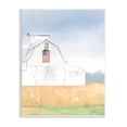 thumbnail image 1 of Stupell Industries American Flag White Country Barn Rural Scenery Painting Unframed Art Print Wall Art, Design by Amy Hall, 1 of 5