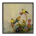thumbnail image 1 of Stupell Industries American Goldfinch Birds Animals Painting Black Framed Art Print Wall Art, 12 x 12, 1 of 8