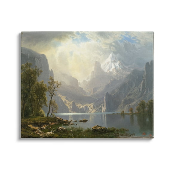 Stupell Industries American Landscape Classic Albert Bierstadt Luminous Painting Painting Gallery Wrapped Canvas Print Wall Art, Design by one1000paintings