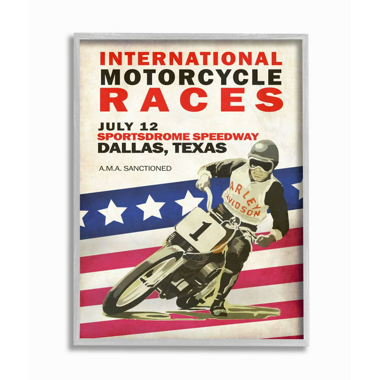 Art Poster Motocross sport