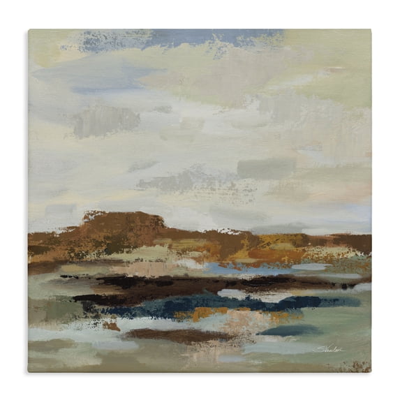 Stupell Industries Rustic Lodge American West Abstract Canvas Art, 17 x 17, by Silvia Vassileva