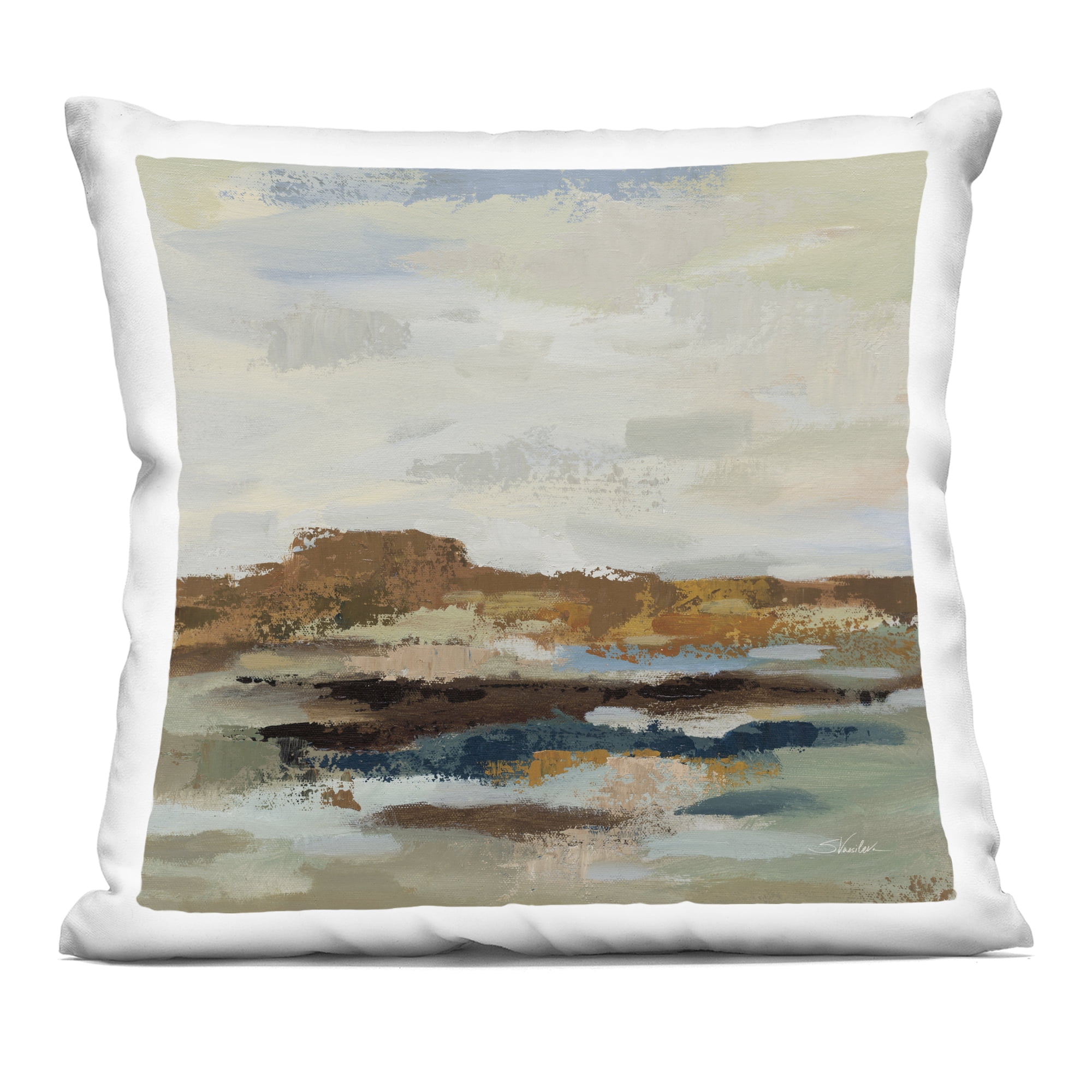 Stupell Industries American West Abstract Decorative Printed Throw Pillow, design by Silvia Vassileva