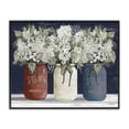 thumbnail image 1 of Stupell Industries Americana Floral Bouquets Rustic Flowers Country Pride Framed Wall Art Design by Cindy Jacobs, 24" x 30", Black Framed, 1 of 9