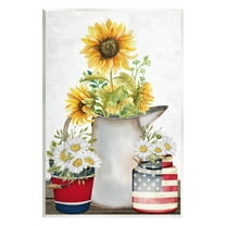 Stupell Industries Americana Flower Bouquets Botanical & Floral Painting Unframed Art Print Wall Art, 10 x 15