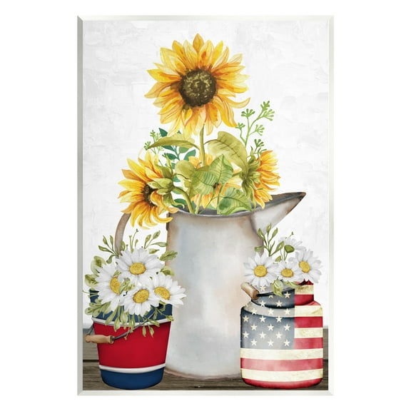 Stupell Industries Americana Flower Bouquets Botanical & Floral Painting Unframed Art Print Wall Art, 10 x 15